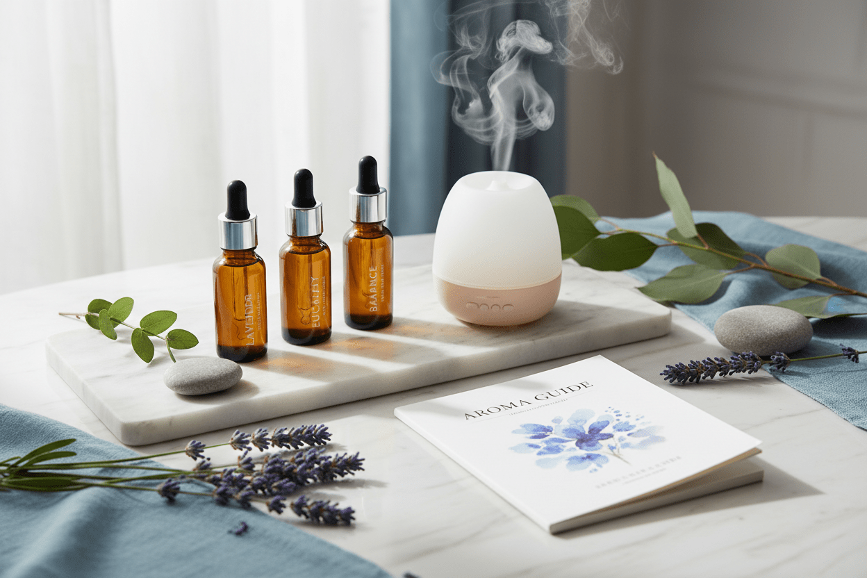 Premium Duftguide für ätherische Öle - Homeiyfy