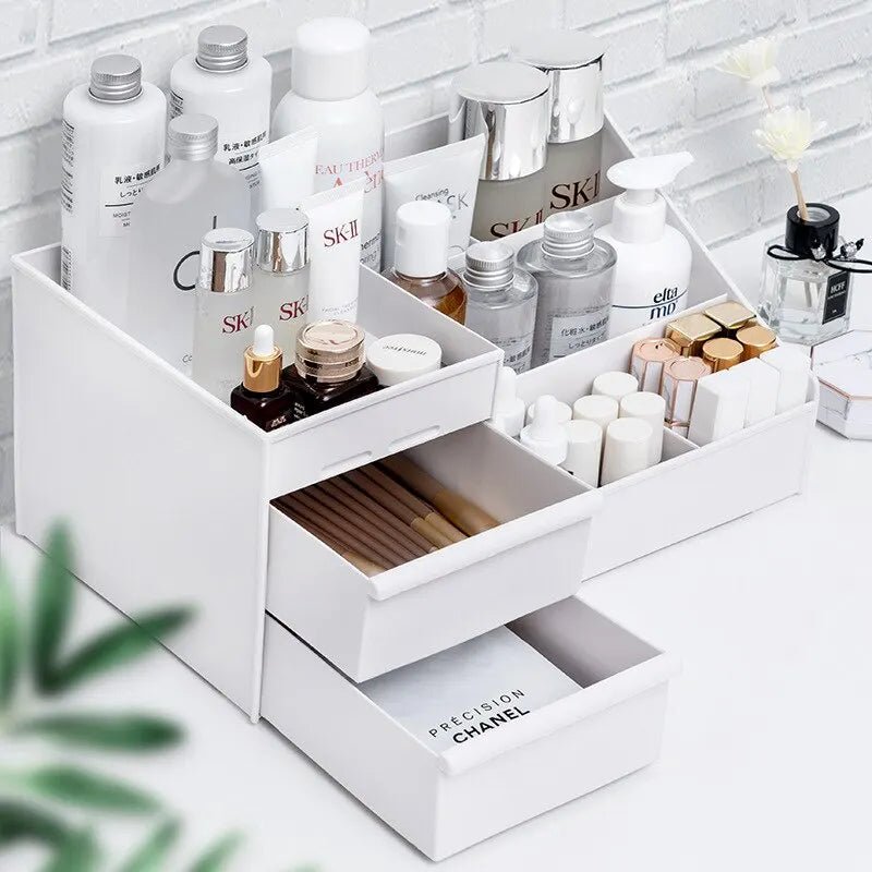 Kosmetik - Organizer mit Schubladen – Modulare Aufbewahrungsbox für Schminktisch - Homeiyfy