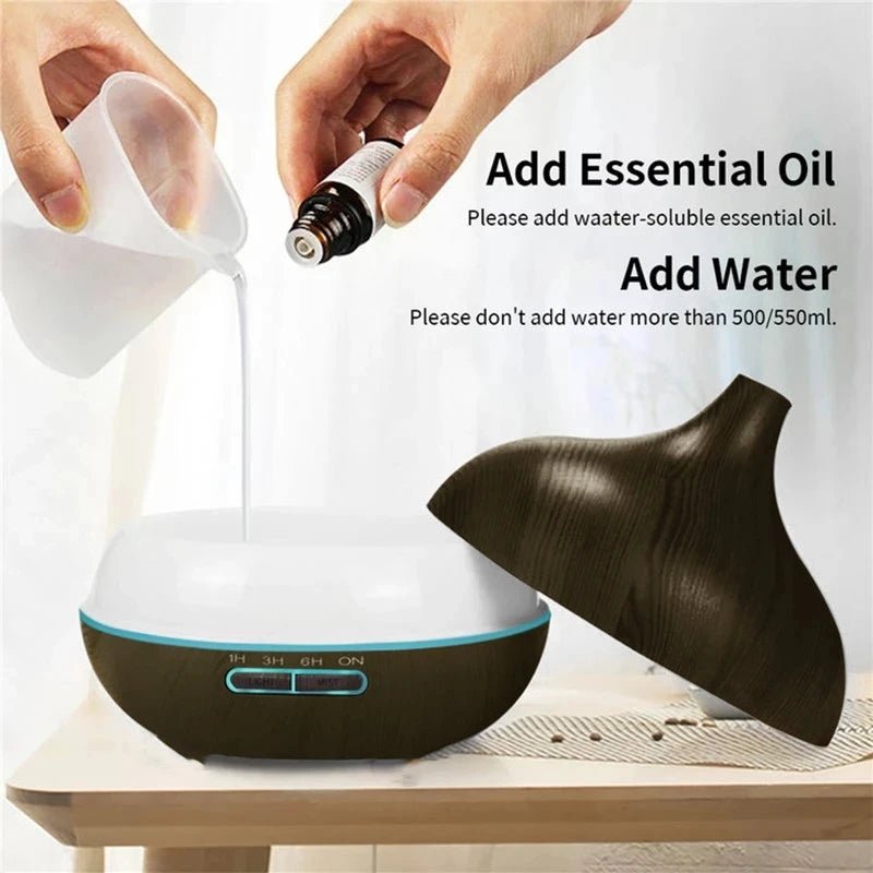 Aroma Diffuser & Luftbefeuchter - Ruhe für deinen Alltag - Homeiyfy