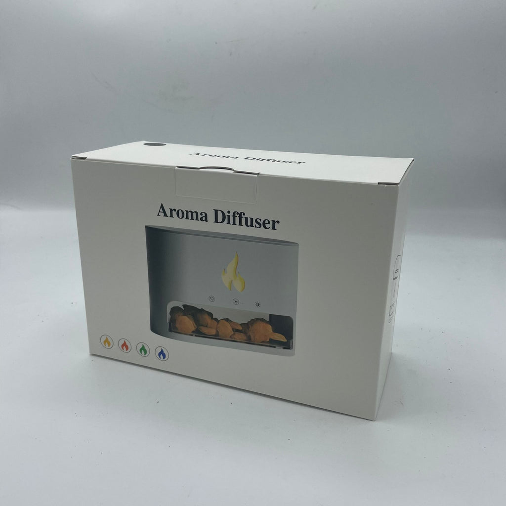 Aroma - Diffuser Flammeneffekt mit Himalaya - Salz - Homeiyfy