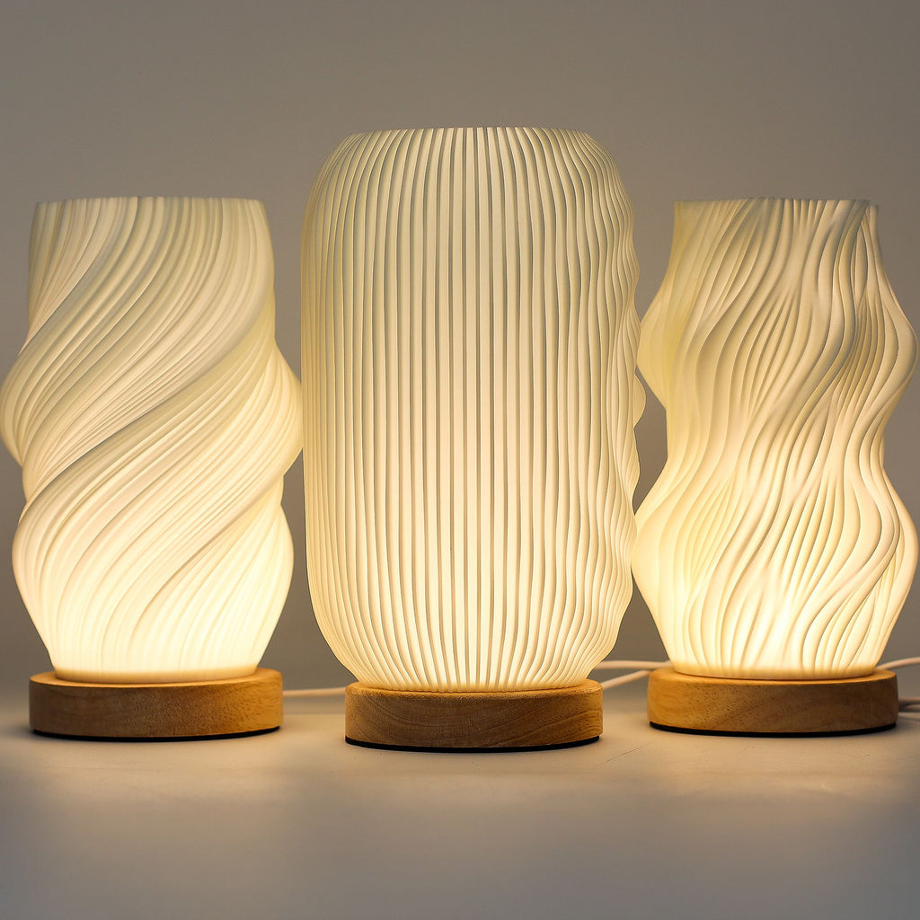 Wolken - Spirale - Lampe USB mit 3 Helligkeitsstufen – Moderne Stimmungsbeleuchtung - Homeiyfy