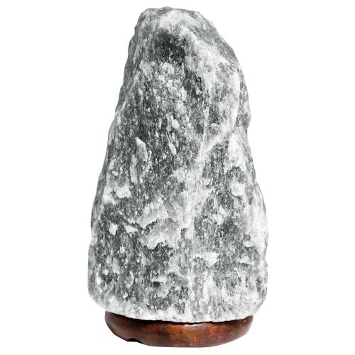 Graue Himalaya Salzlampe 3 - 5kg – Natürliche Ionenlampe - Homeiyfy