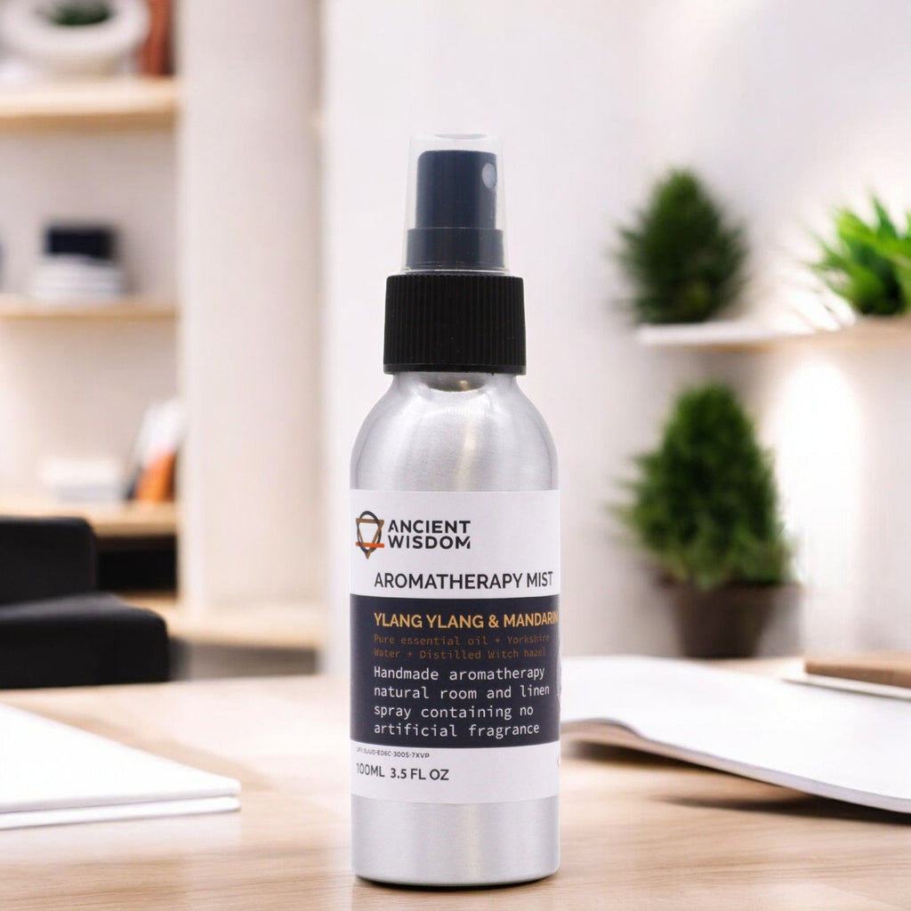 Aromatherapie - Spray 100ml - Ylang Ylang & Mandarine für Gelassenheit - Homeiyfy
