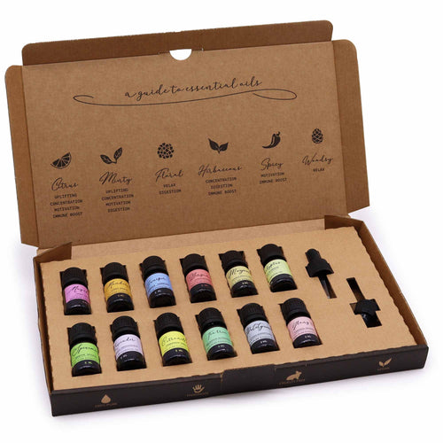 Aromatherapie Ätherische Öle Set - Spring Edition | 12 Frühlingsduftöle - Homeiyfy