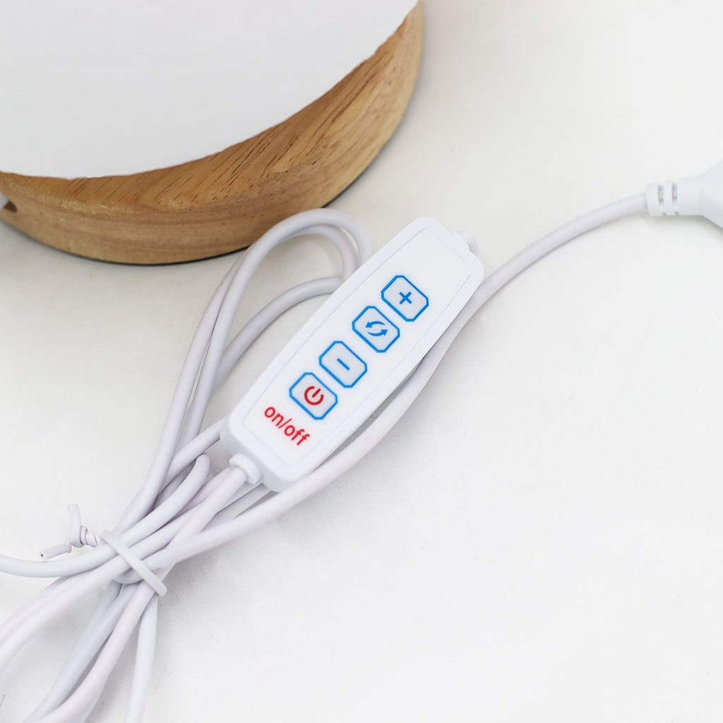 Mond - Lampe USB mit 3 Helligkeitsstufen – Stimmungsvolle Nachtlicht - Deko - Homeiyfy