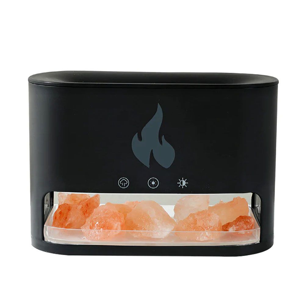 Aroma - Diffuser Flammeneffekt mit Himalaya - Salz - Homeiyfy