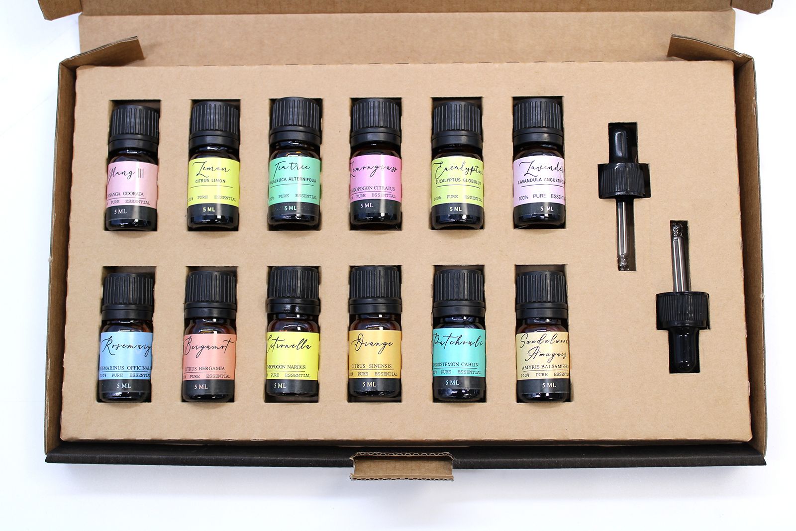 Aromatherapie Ätherische Öle Set - Top 12 Premium Duftöle - Homeiyfy