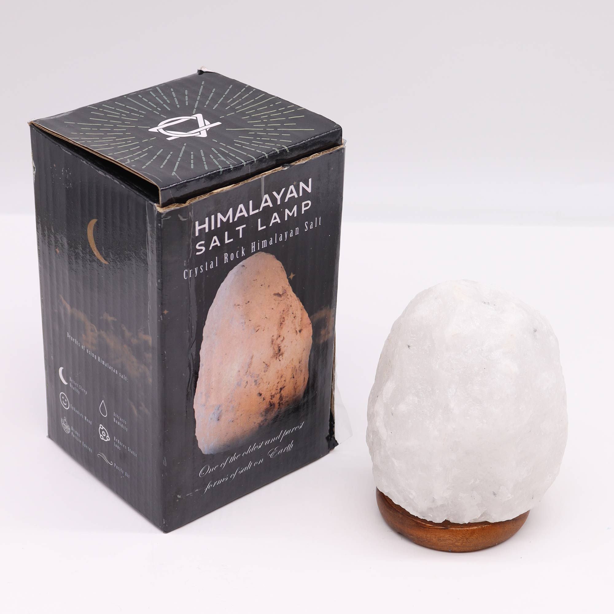 Himalaya Salzlampe Kristall Felsen - 1,5 - 2kg Naturstein Lampe - Homeiyfy
