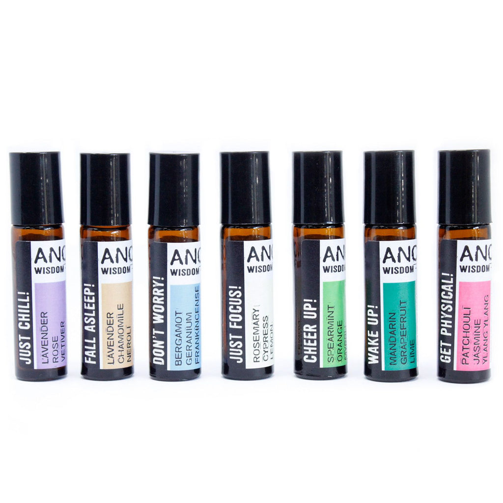 Roll - On Ätherisches Öl "Get Physical" 10ml – Energie - Mischung - Homeiyfy
