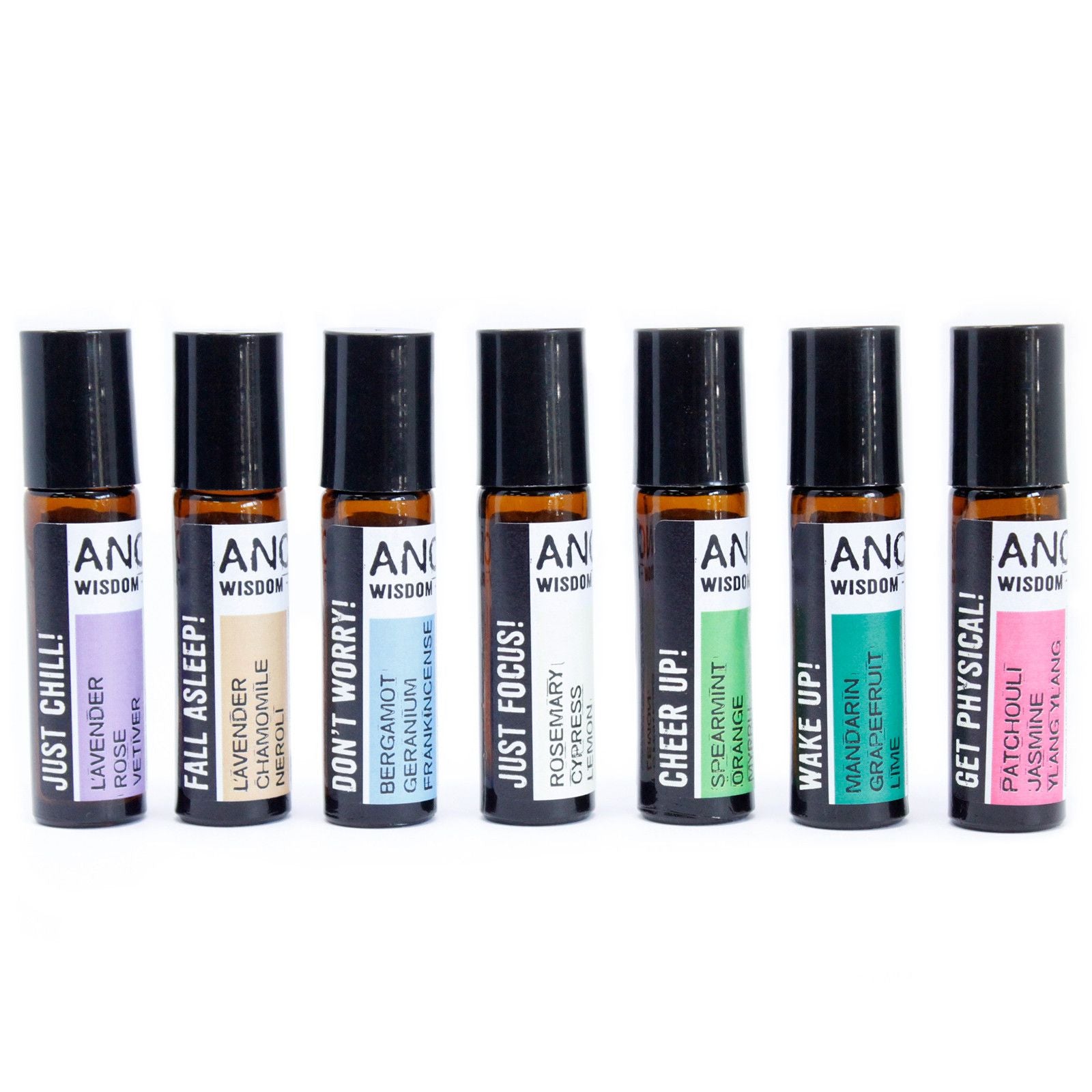 Roll - On Ätherisches Öl "Get Physical" 10ml – Energie - Mischung - Homeiyfy