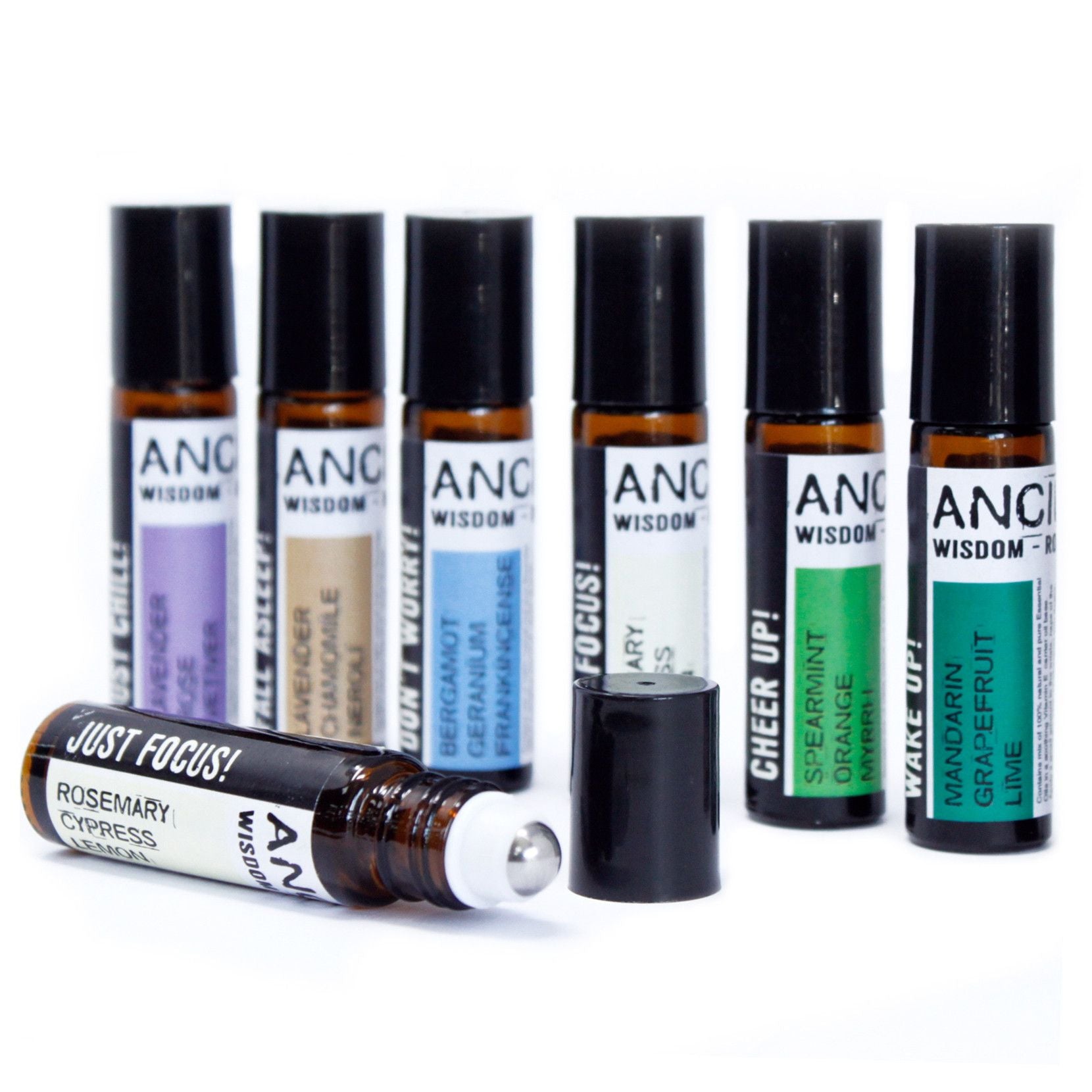 Roll - On Ätherisches Öl "Get Physical" 10ml – Energie - Mischung - Homeiyfy