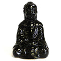 Buddha Duftlampe Schwarz Sitzend – Ölbrenner für ätherische Öle - Homeiyfy