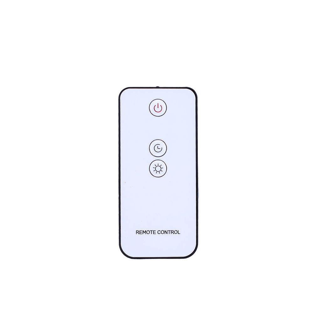 Aroma Diffuser mit Flammen - Effekt – Salzstein - Optik Weiß – USB mit Timer & Farbwechsel - Homeiyfy