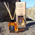 Raumduft Diffuser Lavendel & Fenchel - 200ml Ätherische Öle Reed Diffuser - Homeiyfy