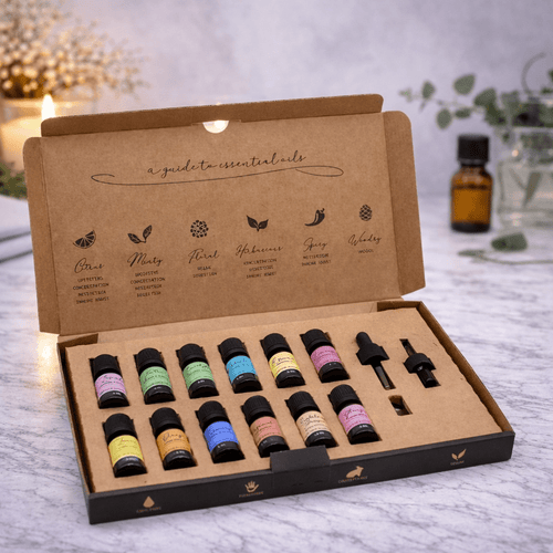 Aromatherapie Ätherische Öle Set - Top 12 Premium Duftöle - Homeiyfy